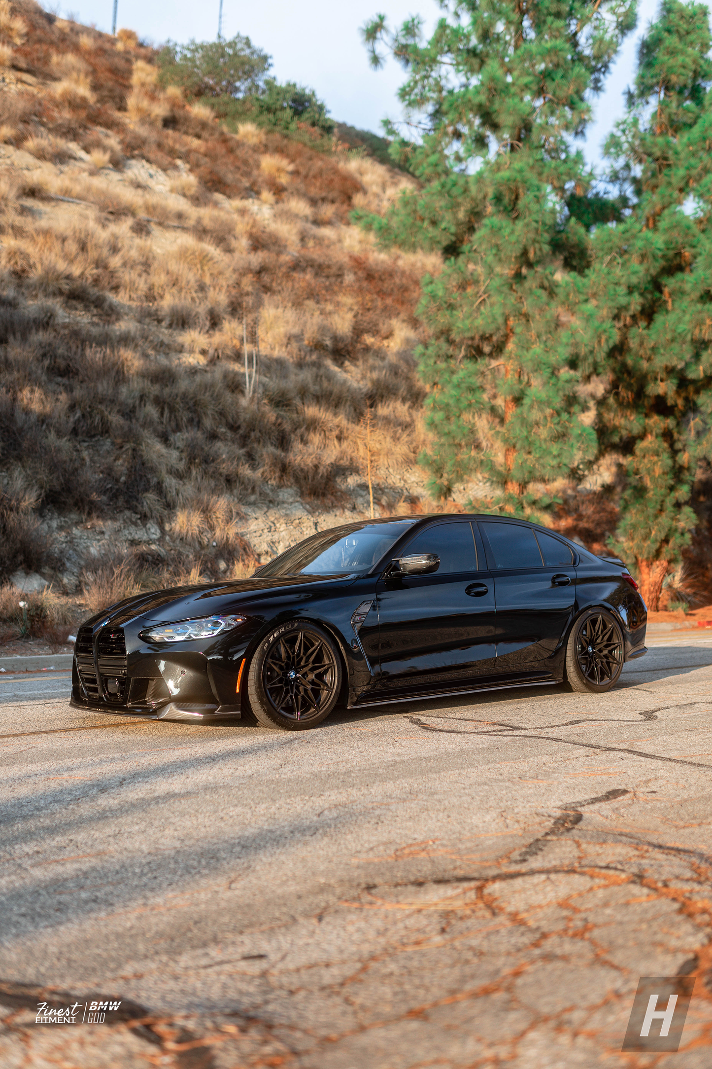 Horizon Motorsport Performance V1 3-Piece Dry Carbon Fiber Front Lip BMW G80 M3 | G82 / G83 M4