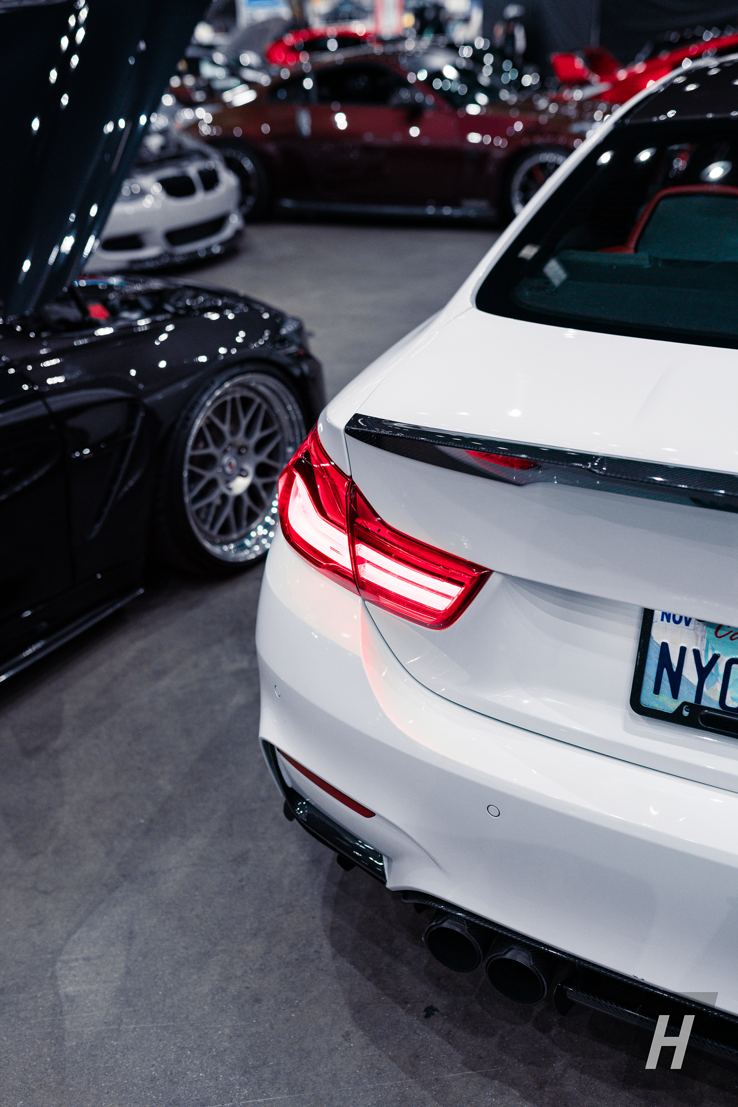 Horizon Motorsport Performance V1 Carbon Fiber Trunk Lip / Spoiler BMW F82 M4