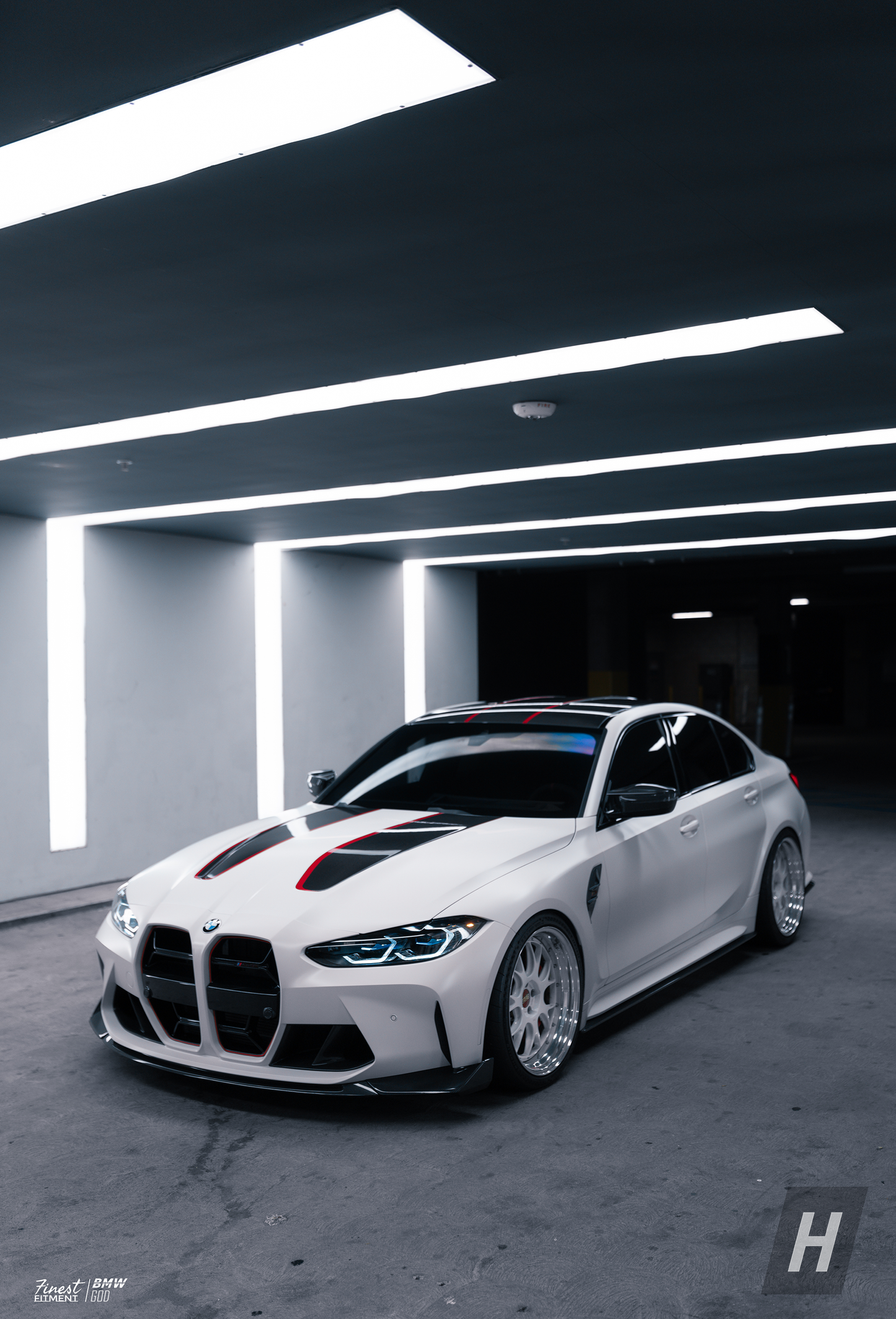 Horizon Motorsport Performance V2 Side Skirt Extensions BMW G80 M3