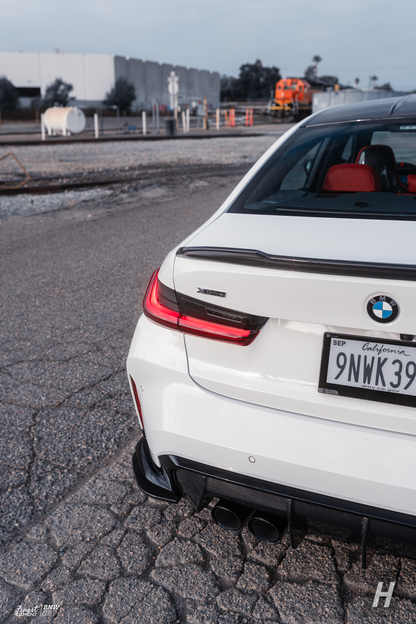 Horizon Motorsport CS V2 Dry Carbon Fiber Trunk Lip / Spoiler BMW G20 3-Series | G80 M3