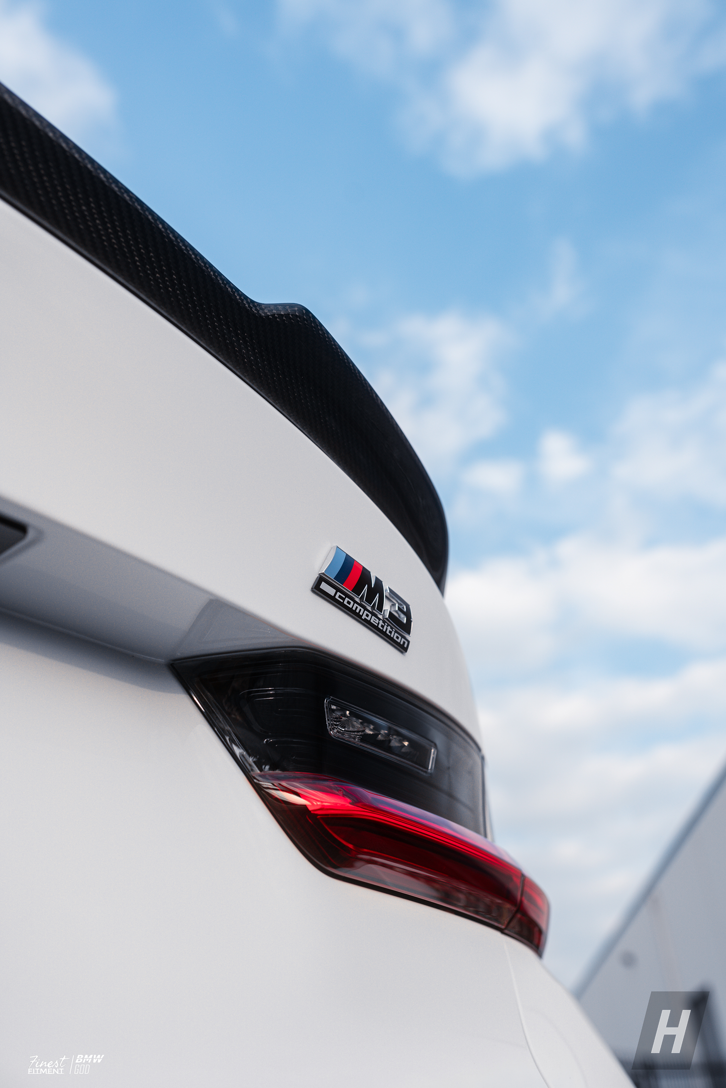 Horizon Motorsport CS V2 Dry Carbon Fiber Trunk Lip / Spoiler BMW G20 3-Series | G80 M3