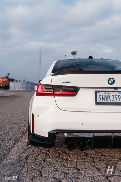 Horizon Motorsport CS V2 Dry Carbon Fiber Trunk Lip / Spoiler BMW G20 3-Series | G80 M3