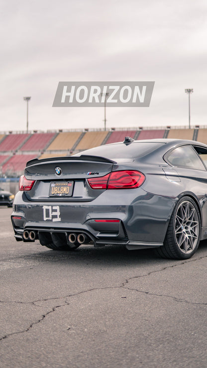 Horizon Motorsport CS V2 Dry Carbon Fiber Trunk Lip / Spoiler BMW F82 M4