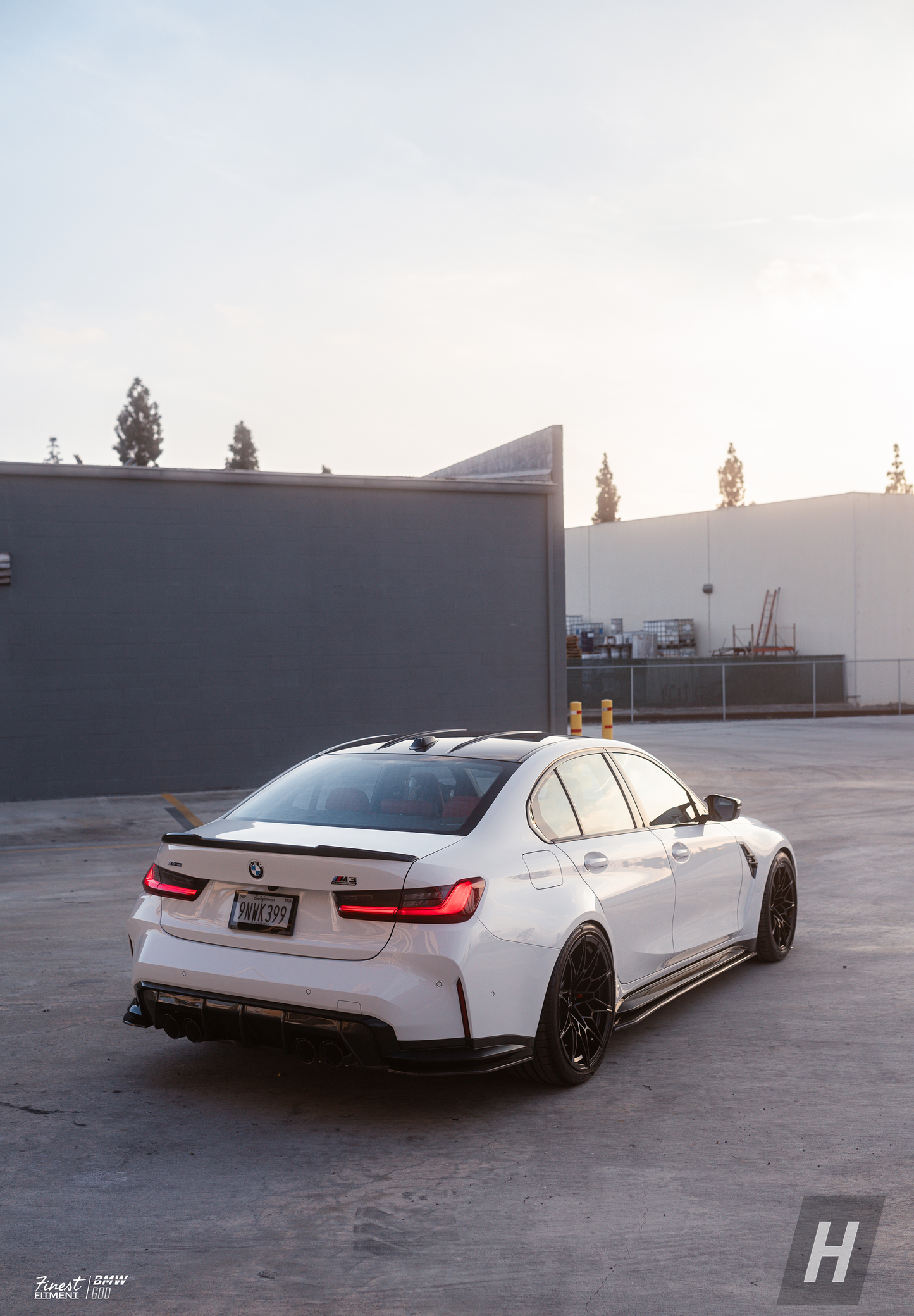 Horizon Motorsport CS V2 Dry Carbon Fiber Trunk Lip / Spoiler BMW G20 3-Series | G80 M3