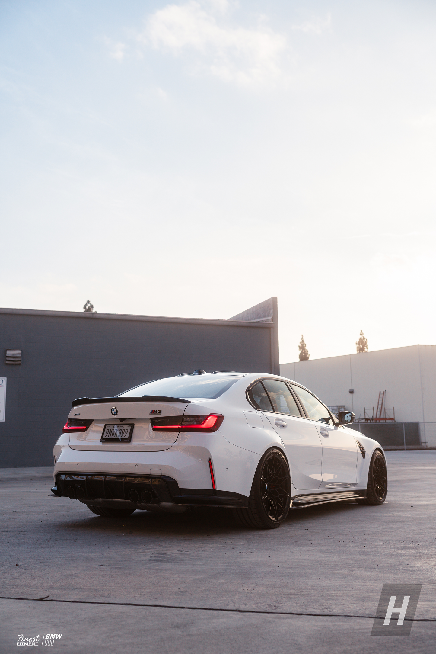 Horizon Motorsport CS V2 Dry Carbon Fiber Trunk Lip / Spoiler BMW G20 3-Series | G80 M3