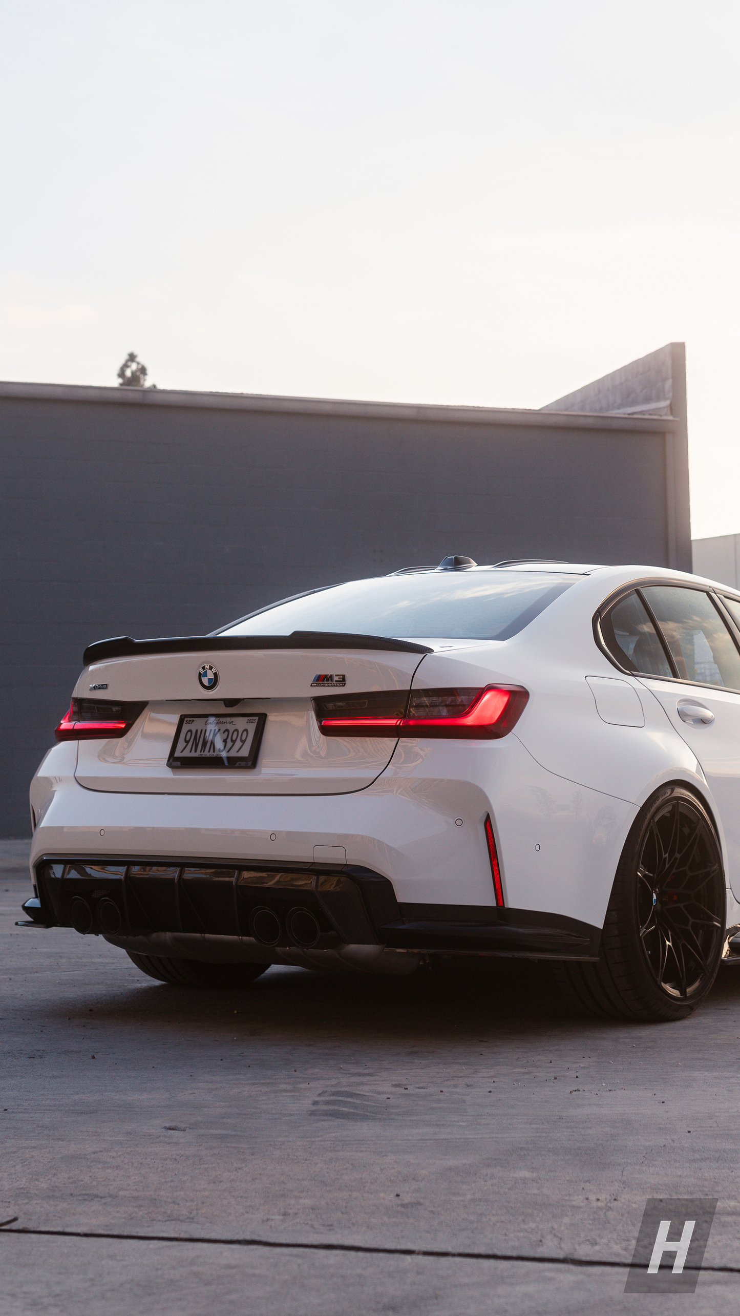 Horizon Motorsport CS V2 Dry Carbon Fiber Trunk Lip / Spoiler BMW G20 3-Series | G80 M3