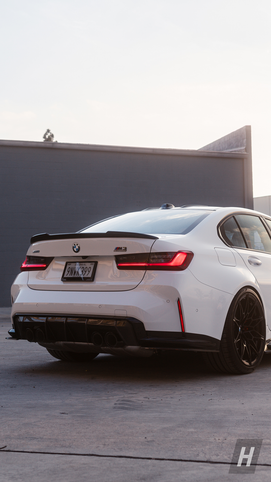 Horizon Motorsport CS V2 Dry Carbon Fiber Trunk Lip / Spoiler BMW G20 3-Series | G80 M3