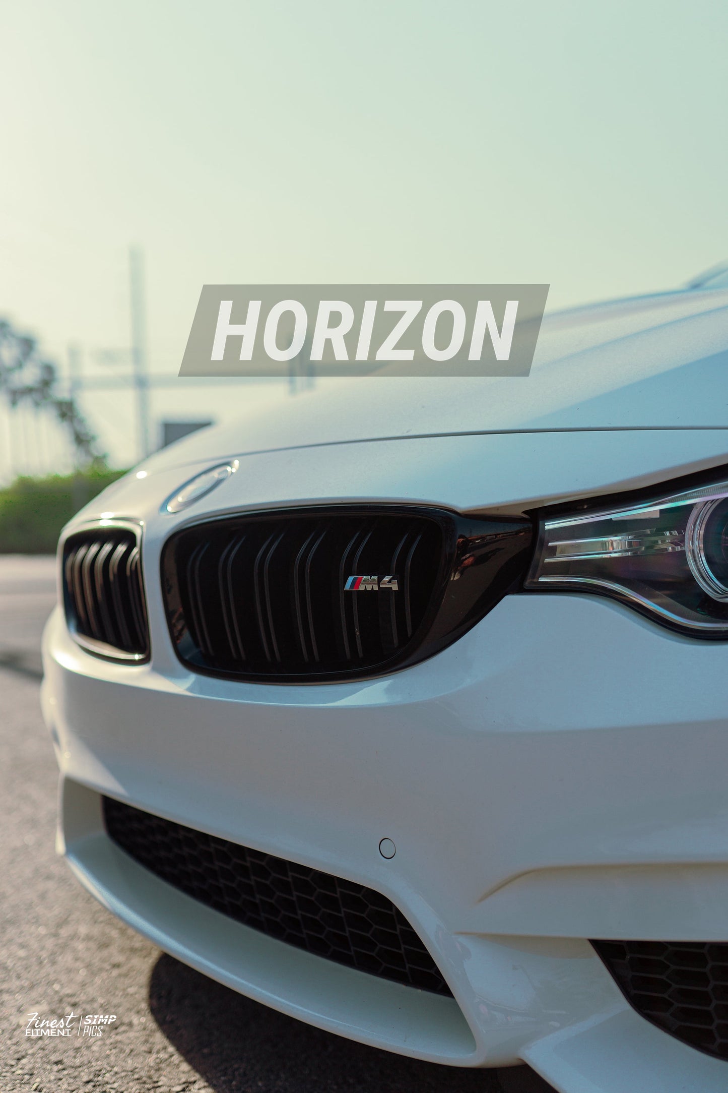 Horizon Motorsport Gloss Black Dual-Slat Front Grills BMW F3X 4-SERIES | F80 M3 | F82 / F83 M4