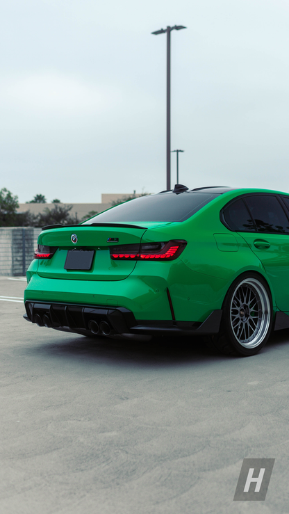 Horizon Motorsport Performance V2 Dry Carbon Fiber Rear Diffuser Extensions BMW G80 M3 | G82 / G83 M4