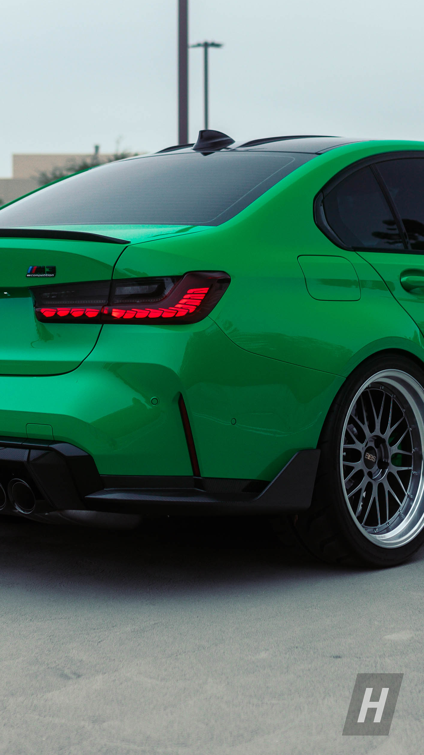 Horizon Motorsport Performance V2 Dry Carbon Fiber Rear Diffuser Extensions BMW G80 M3 | G82 / G83 M4