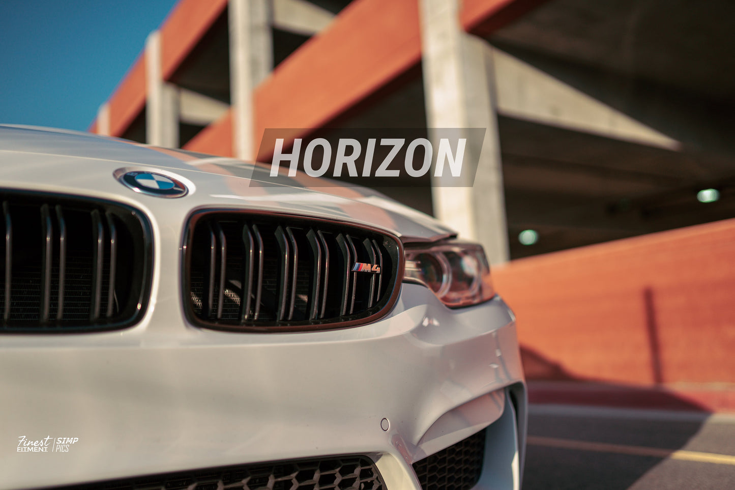 Horizon Motorsport Gloss Black Dual-Slat Front Grills BMW F3X 4-SERIES | F80 M3 | F82 / F83 M4