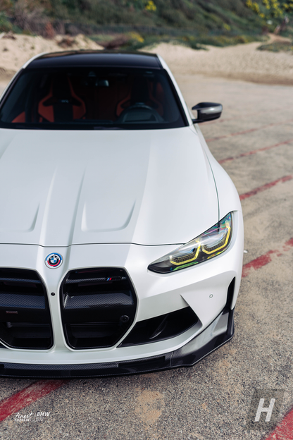 Horizon Motorsport HM CSL Yellow Daytime Running Light (DRL) Module Set BMW G22 4-Series | G80 M3 | G82 / G83 M4