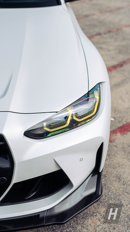 Horizon Motorsport HM CSL Yellow Daytime Running Light (DRL) Module Set BMW G22 4-Series | G80 M3 | G82 / G83 M4