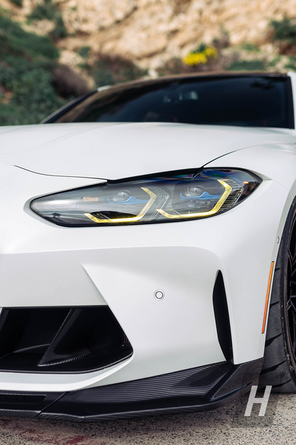 Horizon Motorsport HM CSL Yellow Daytime Running Light (DRL) Module Set BMW G22 4-Series | G80 M3 | G82 / G83 M4