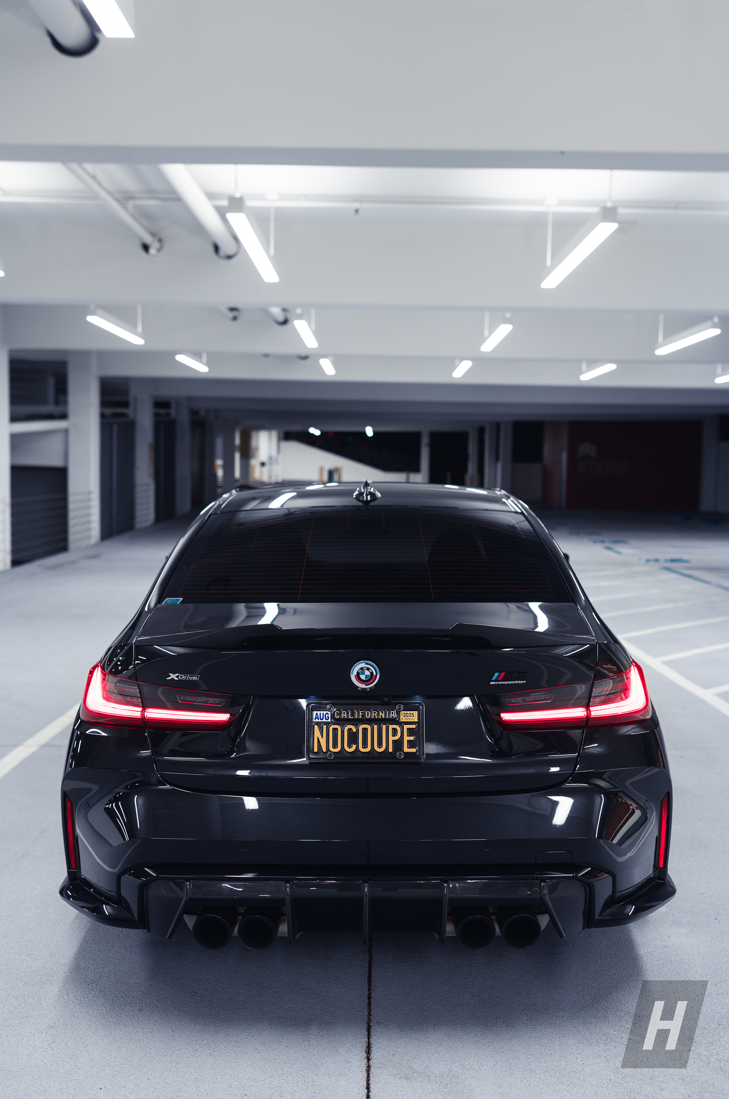 Horizon Motorsport Performance V3 Carbon Fiber Trunk Lip / Spoiler BMW G20 3-Series | G80 M3