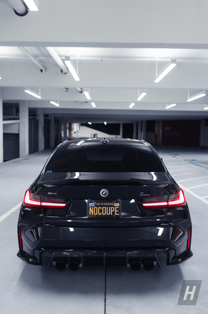 Horizon Motorsport Performance V3 Carbon Fiber Trunk Lip / Spoiler BMW G20 3-Series | G80 M3