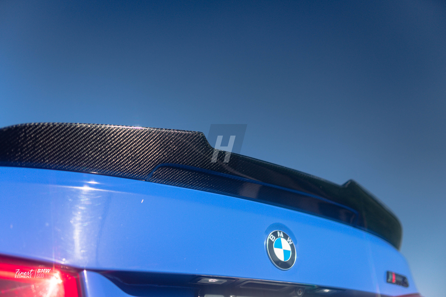 Horizon Motorsport P Style V2 Dry Carbon Fiber Trunk Lip Spoiler BMW F80 M3 | F30 3-SERIES