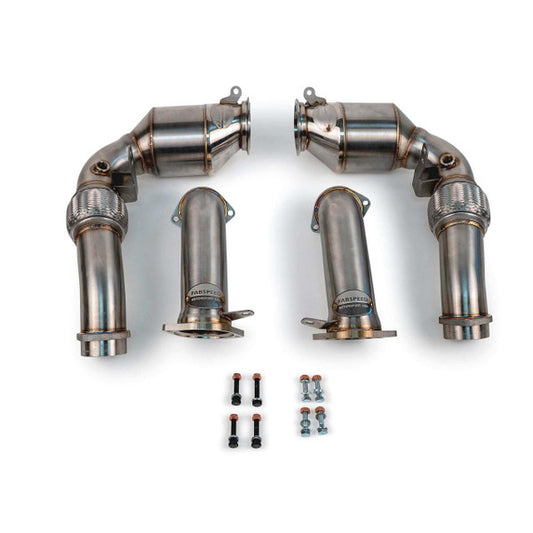 Fabspeed Primary Sport Cat Downpipes S68 BMW X5M/X6M 2024+ F95/F96