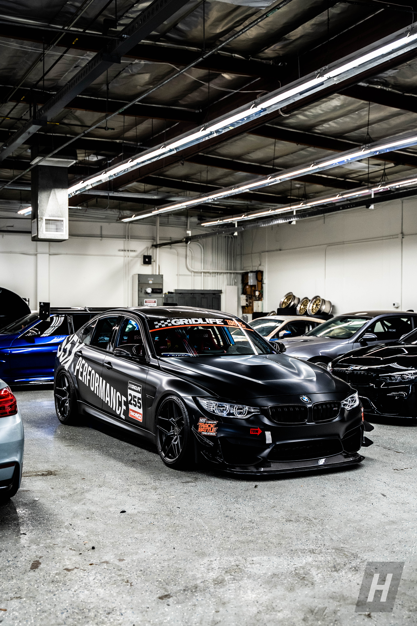 Horizon Motorsport GT4 V1 Carbon Fiber Front Bumper Canards BMW F80 M3 | F82 / F83 M4