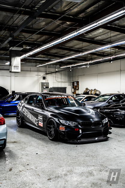 Horizon Motorsport GT4 V1 Carbon Fiber Front Bumper Canards BMW F80 M3 | F82 / F83 M4