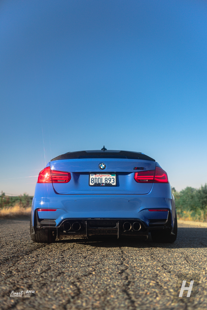 Horizon Motorsport Dry Carbon Rear Splitters (COVERS) BMW F80 M3 | F82 / F83 M4