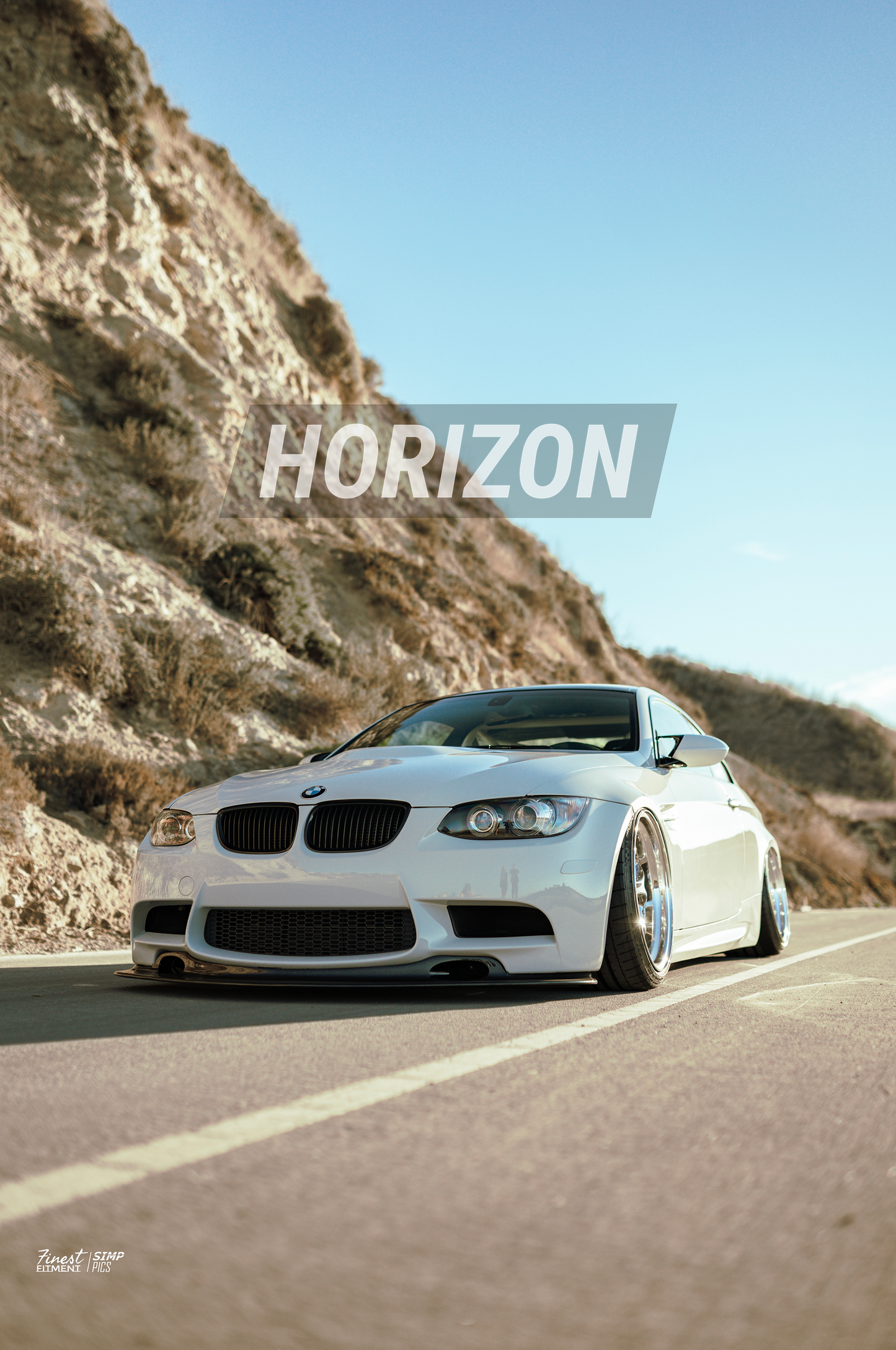 Horizon Motorsport GT4 V1 Carbon Fiber Front Lip BMW E90 / E92 / E93 M3