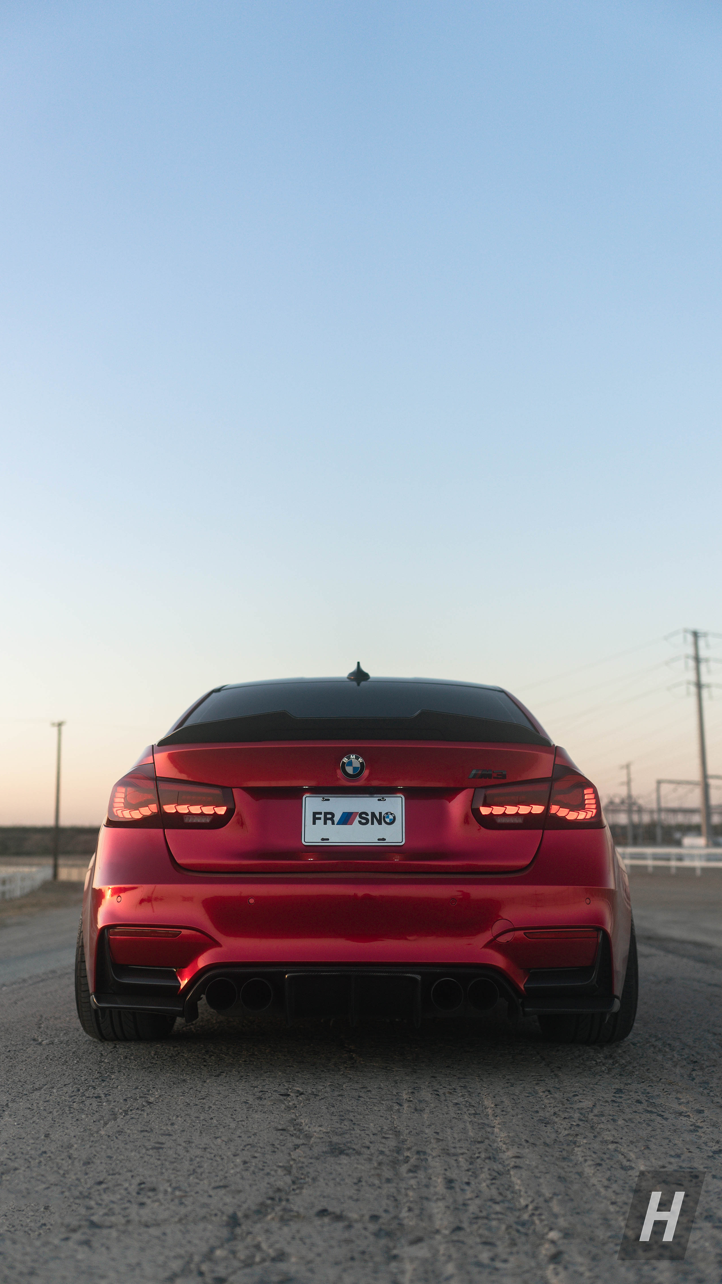 Horizon Motorsport V Style 3-Piece Carbon Fiber Diffuser BMW F80 M3 | F82 / F83 M4