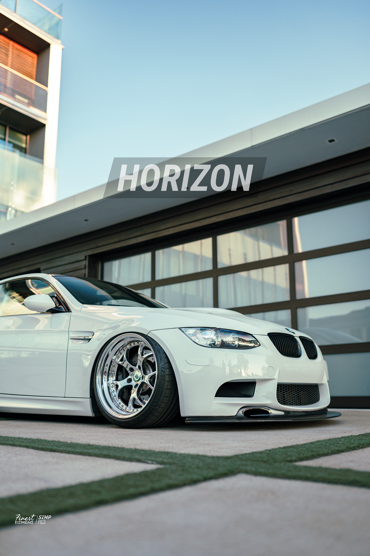 Horizon Motorsport GT4 V1 Carbon Fiber Front Lip BMW E90 / E92 / E93 M3
