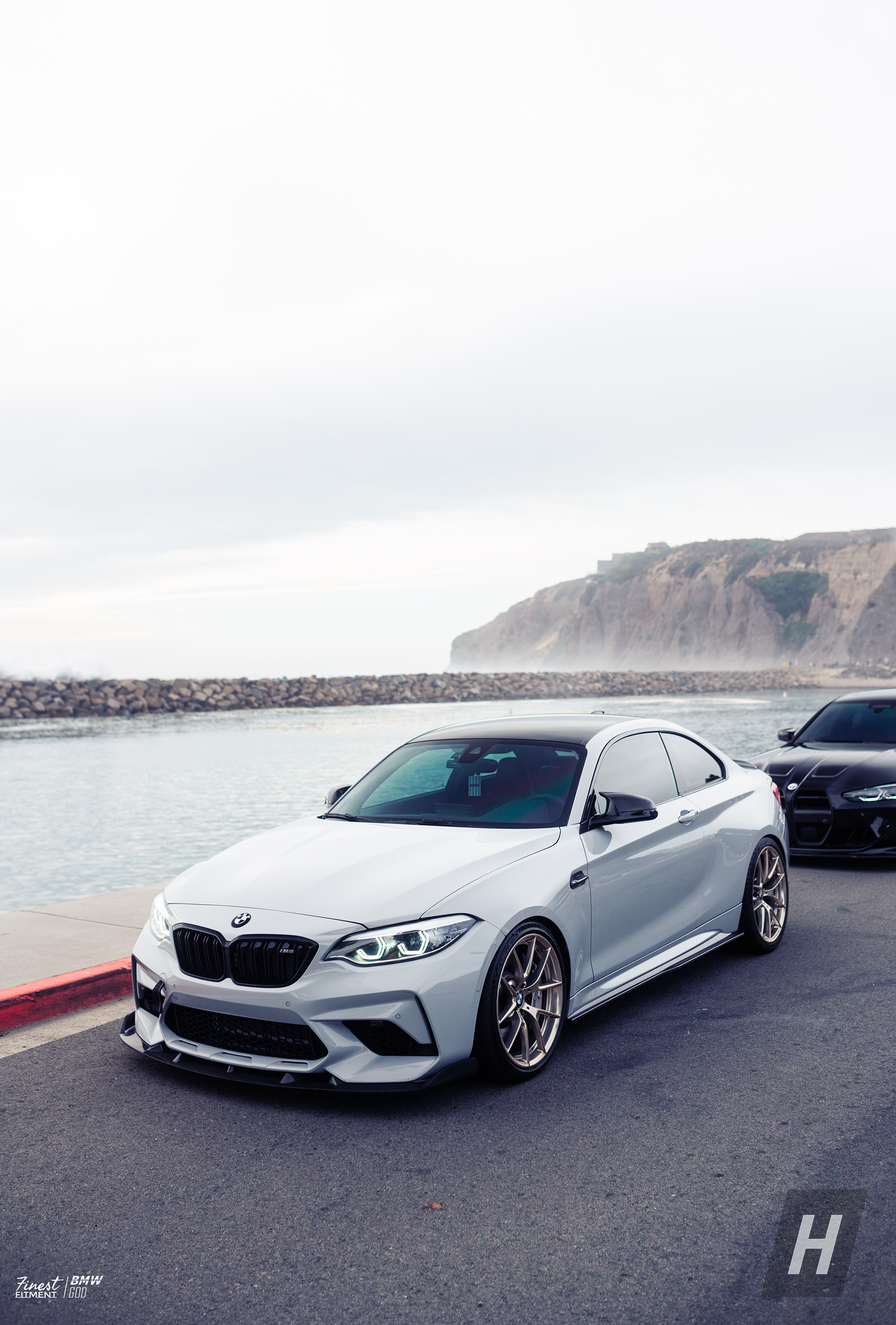 Horizon Motorsport 3D Style Carbon Fiber Front Lip BMW F87 M2C