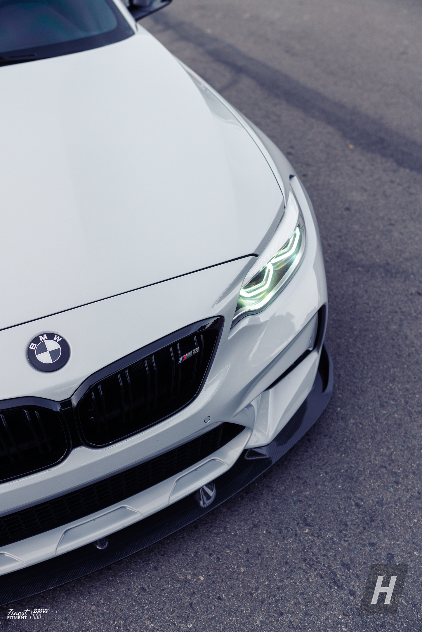 Horizon Motorsport 3D Style Carbon Fiber Front Lip BMW F87 M2C