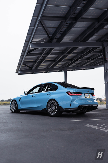 Horizon Motorsport PSM Style (High Kick) Dry Carbon Fiber Trunk Lip / Spoiler BMW G20 3-Series | G80 M3