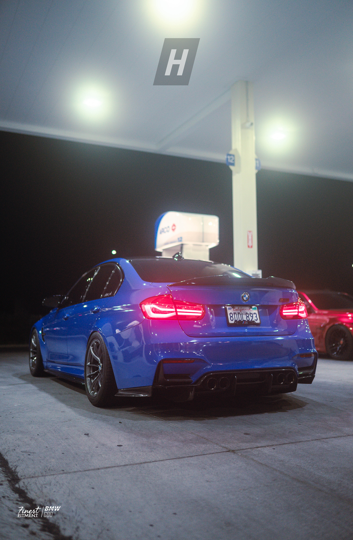 Horizon Motorsport P Style V2 Dry Carbon Fiber Trunk Lip Spoiler BMW F80 M3 | F30 3-SERIES