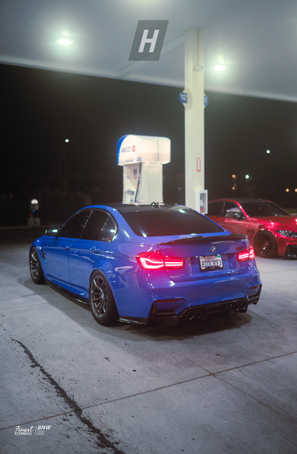 Horizon Motorsport P Style V2 Dry Carbon Fiber Trunk Lip Spoiler BMW F80 M3 | F30 3-SERIES