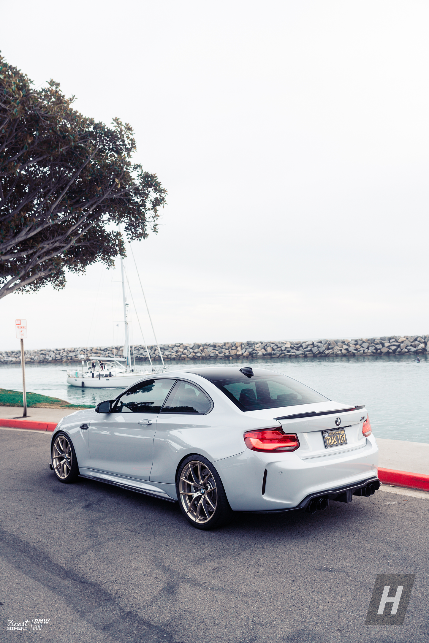 Horizon Motorsport CS V2 Dry Carbon Fiber Trunk Lip / Spoiler BMW F22 2-Series | F87 M2