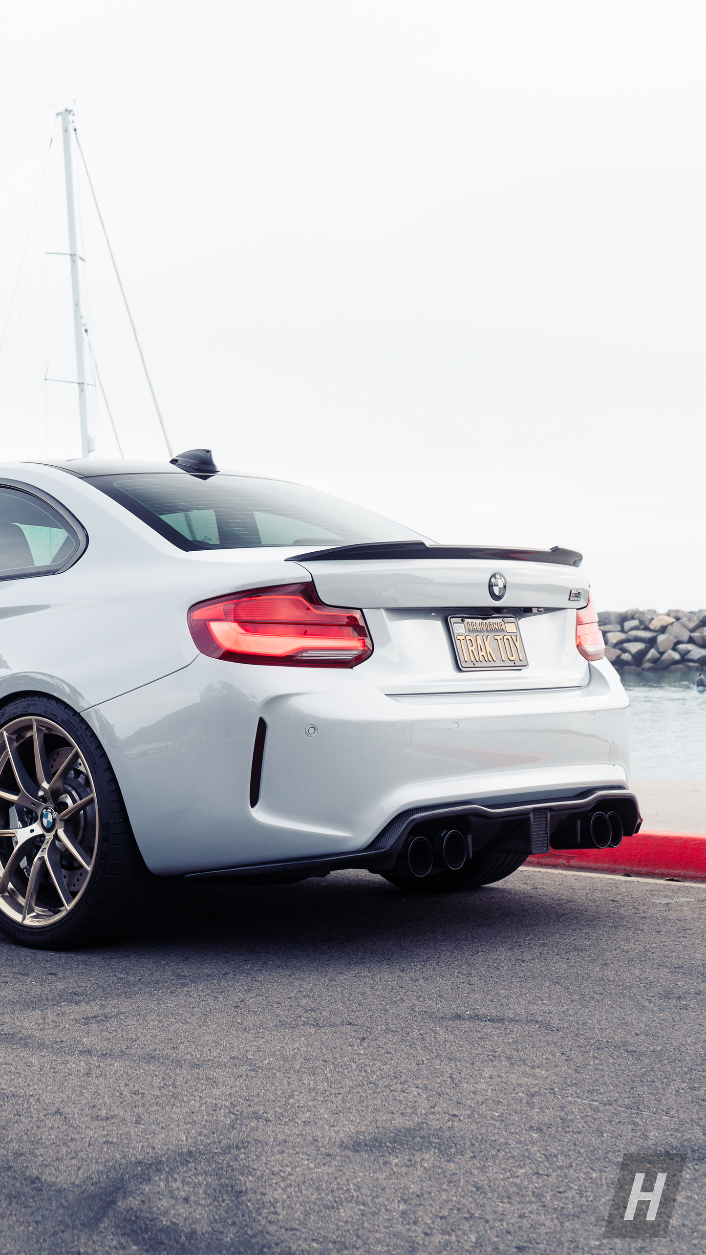 Horizon Motorsport CS V2 Dry Carbon Fiber Trunk Lip / Spoiler BMW F22 2-Series | F87 M2