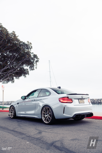 Horizon Motorsport CS V2 Dry Carbon Fiber Trunk Lip / Spoiler BMW F22 2-Series | F87 M2