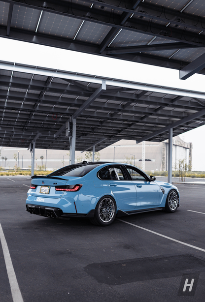 Horizon Motorsport PSM Style (High Kick) Dry Carbon Fiber Trunk Lip / Spoiler BMW G20 3-Series | G80 M3