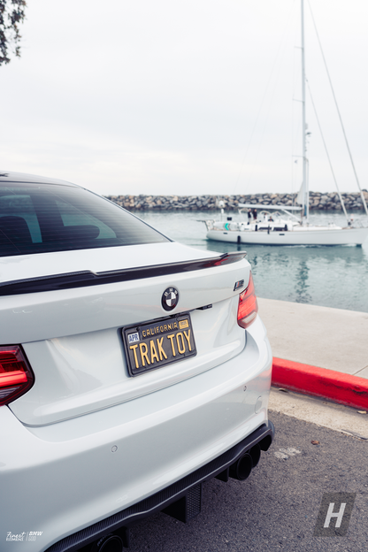 Horizon Motorsport CS V2 Dry Carbon Fiber Trunk Lip / Spoiler BMW F22 2-Series | F87 M2