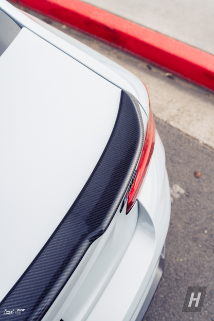 Horizon Motorsport CS V2 Dry Carbon Fiber Trunk Lip / Spoiler BMW F22 2-Series | F87 M2