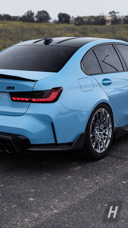 Horizon Motorsport PSM Style (High Kick) Dry Carbon Fiber Trunk Lip / Spoiler BMW G20 3-Series | G80 M3