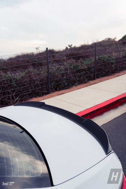 Horizon Motorsport CS V2 Dry Carbon Fiber Trunk Lip / Spoiler BMW F22 2-Series | F87 M2