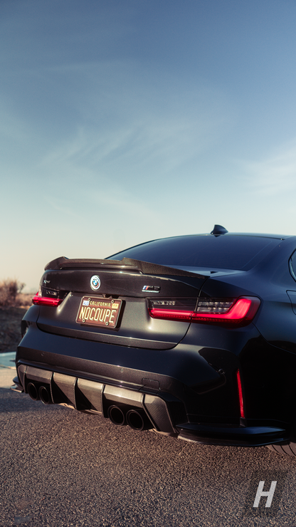 Horizon Motorsport Performance V3 Carbon Fiber Trunk Lip / Spoiler BMW G20 3-Series | G80 M3