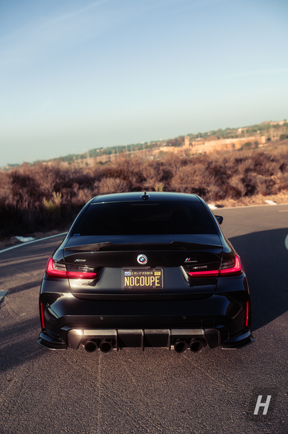 Horizon Motorsport Performance V3 Carbon Fiber Trunk Lip / Spoiler BMW G20 3-Series | G80 M3