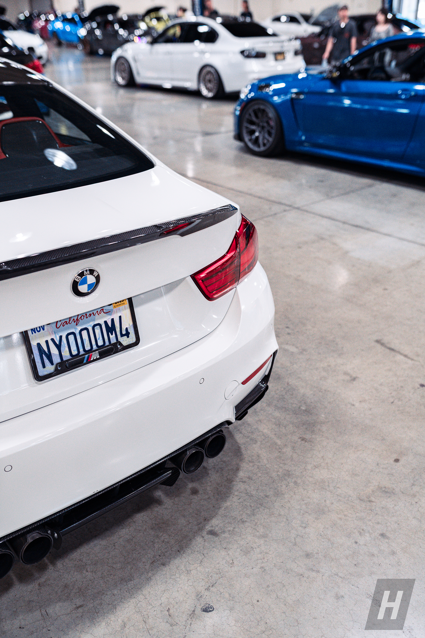 Horizon Motorsport Performance V1 Carbon Fiber Trunk Lip / Spoiler BMW F82 M4