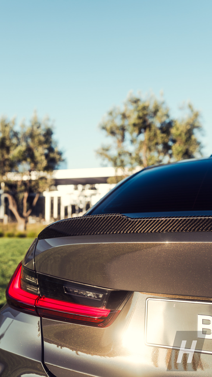 Horizon Motorsport CS V2 Dry Carbon Fiber Trunk Lip / Spoiler BMW G20 3-Series | G80 M3