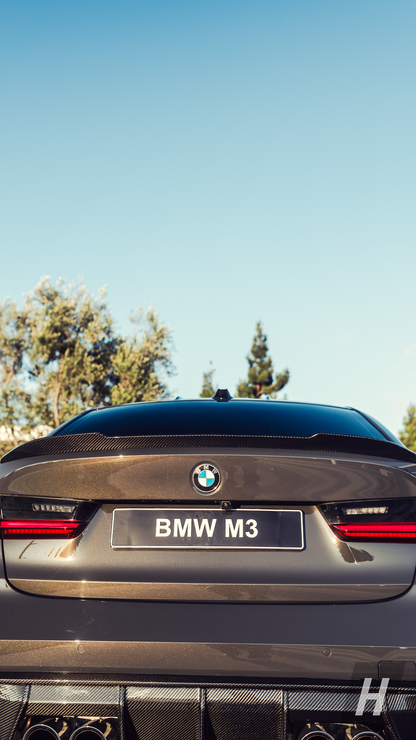 Horizon Motorsport CS V2 Dry Carbon Fiber Trunk Lip / Spoiler BMW G20 3-Series | G80 M3
