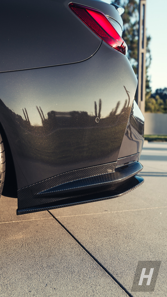 Horizon Motorsport Performance V1 Carbon Fiber Rear Diffuser Extension Set BMW G80 M3 | G82 / G83 M4
