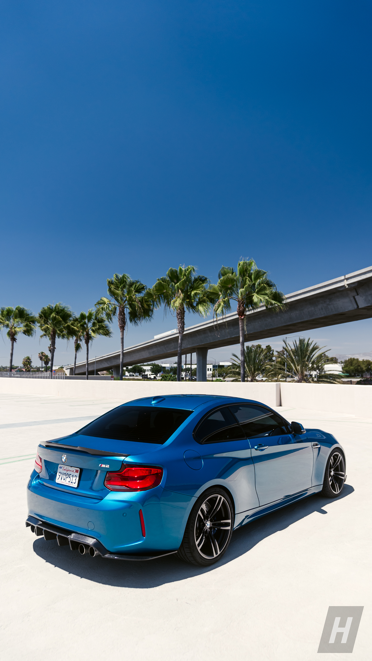 Horizon Motorsport GP Carbon Fiber 3-Piece Diffuser BMW F87 M2 / M2C