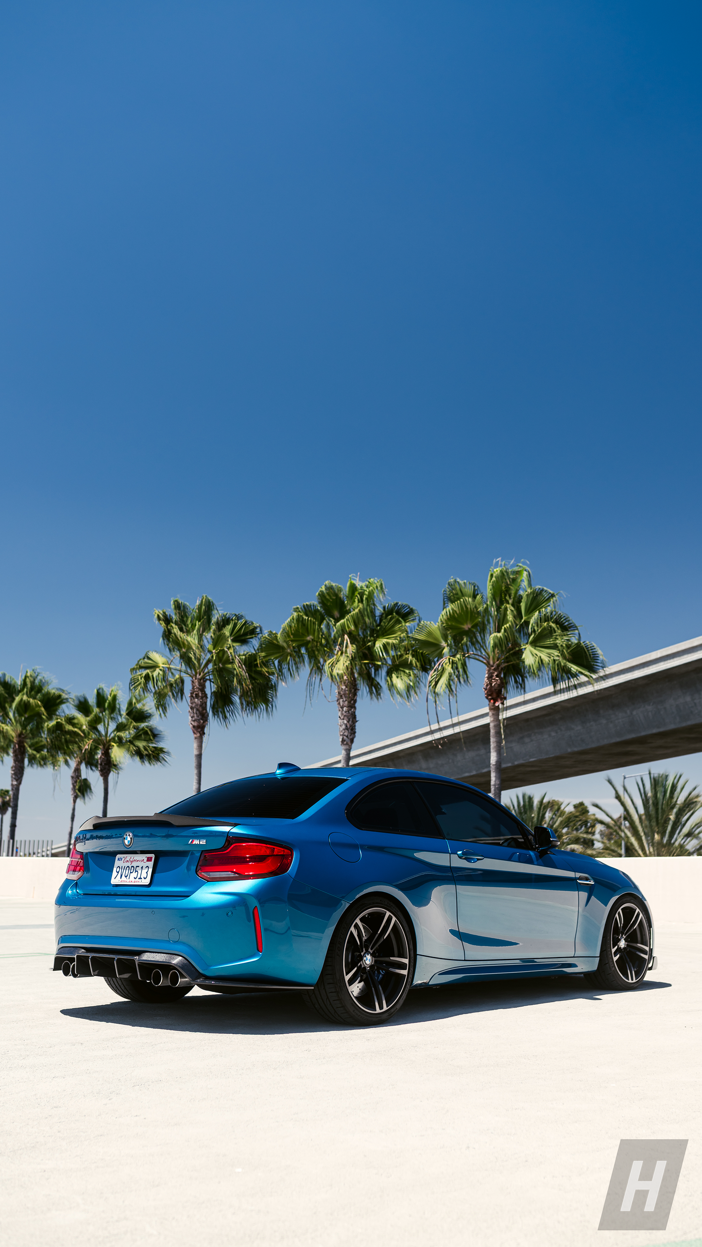 Horizon Motorsport GP Carbon Fiber 3-Piece Diffuser BMW F87 M2 / M2C