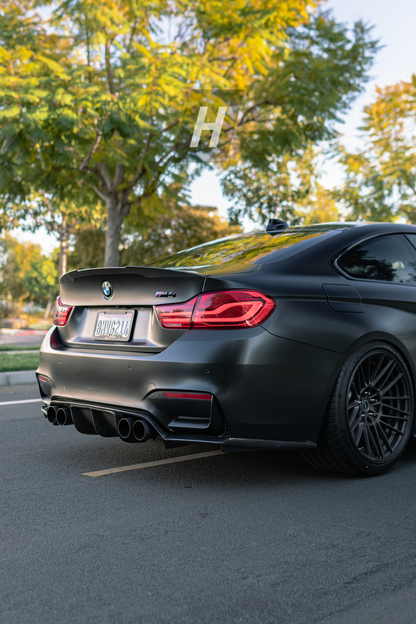Horizon Motorsport V Style 3-Piece Carbon Fiber Diffuser BMW F80 M3 | F82 / F83 M4